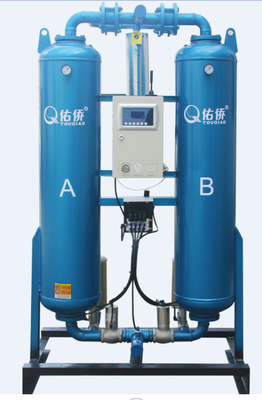 Pengering Udara Desiccant Menara Kembar Adsorpsi Mikro Dipanaskan Kompresor 45KW