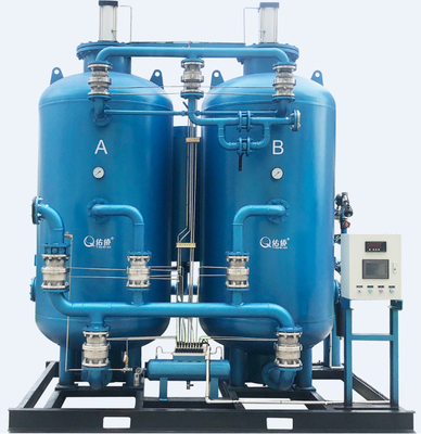 Twin Tower Nitrogen Generator Dengan Kemurnian 98%, 6 bar Pendingin Udara Pengering