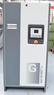 Atlas VSD Plus 18 KW Motor Power Dibangun dalam Alloy Aluminium Kering Untuk Persyaratan Pelanggan