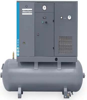 Lubricated Rotary Screw Aluminium Alloy Atlas G Series Air Compressor G2
