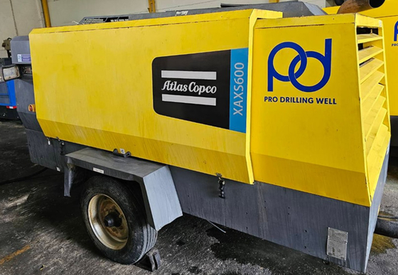 XAXS 600 Portable Compressor 17 Bar 6 Silinder awet untuk aplikasi industri