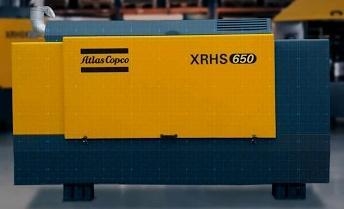 Kompresor portabel XAHS650 19 M3/min 20 Bar Mesin Cummins
