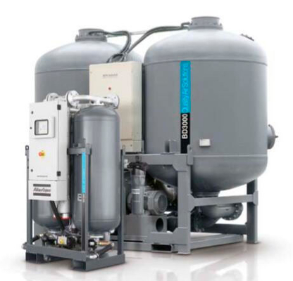 Aluminium Alloy Atlas CD25, pengering desiccant atlas Tekanan titik embun -20°C