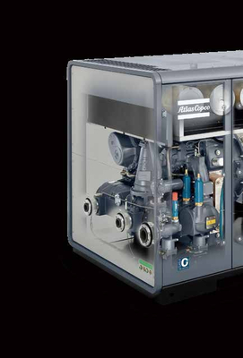 ZT55~750, ZT75~900VSD Atlas Screw Oil Free Air Compressor Bahan paduan aluminium