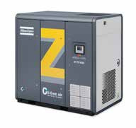ZT18-55VSD Minyak Bebas Atlas Sekrup Kompresor Udara Pendingin Udara 50~60Hz 10,5m3/min