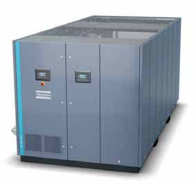 Teknologi injeksi minyak cerdas dan motor IE4/IE5 di kompresor udara sekrup Atlas seri GA110VSD++-GA315VSD+