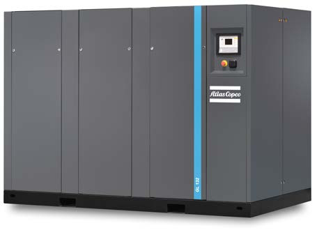 Teknologi injeksi minyak cerdas dan motor IE4/IE5 di kompresor udara sekrup Atlas seri GA110VSD++-GA315VSD+
