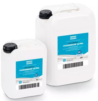 Lubricant kelas makanan untuk Roto Synthetic Oil Injected Rotary Atlas Screw Air Compressor
