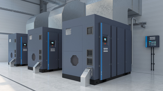 Kompresor udara bebas sekrup minyak Atlas Copco ZT/ZR 55-90 ((VSD)) ((FF)) Aman energi