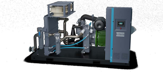 ZT90-160 ((VSD) Atlas Copco Oil Free Screw Air Compressor Untuk Industri Kritis
