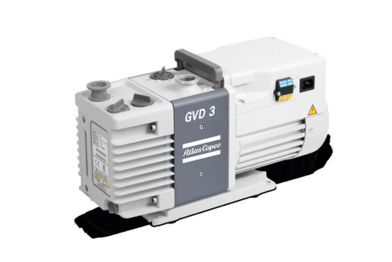 AC Vacuum Pump Untuk Aplikasi Throughput Tinggi GVD 3 2 Stage Oil-Seal Rotary Vane