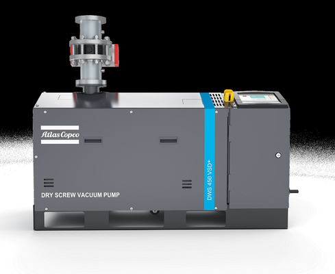 Desain yang kokoh untuk lingkungan yang keras DWS 450 VSD + dry screw vacuum pump untuk industri