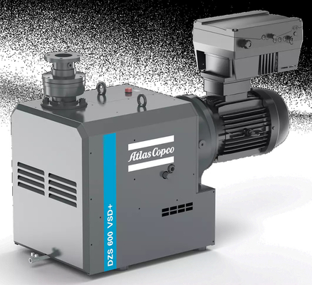 Upgrade ke pompa vakum cakar kering Atlas Copco DZS VSD+ untuk konsumsi energi yang lebih rendah