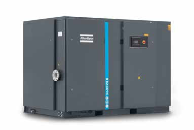 Kompresor udara Atlas Copco GL55-90 - Motor IE3 efisiensi tinggi dengan isolasi kelas F dan kenaikan suhu kelas B