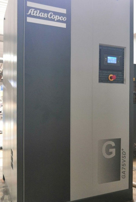 Rotary Screw Compressor GA75VSD++ dengan Dryer dan Pendinginan Udara Dibangun