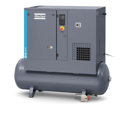 Atlas Copco G2 Rotary Screw Oil Injected Air Compressor Dibangun dalam FF kering Tersedia