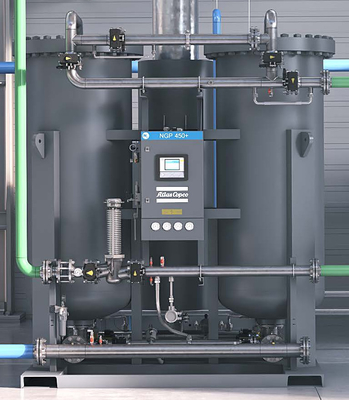 Generator nitrogen pemisahan membran komersial yang disesuaikan NGP 275-2800+
