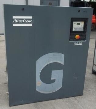 Kompresor Udara Paduan Aluminium Seri GA Power Atlas 30kw 70 DB Kebisingan Rendah
