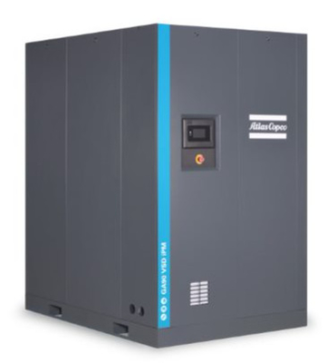 Oil Injected Rotary Screw Air Compressor dengan opsional built-in dryer