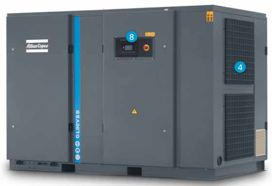 Tingkatkan Efisiensi Dengan Mesin Kompresor Udara Rotary Screw GL90VSD