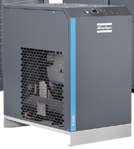Atlas F330 pendingin pengering dengan pembuangan air elektronik untuk kinerja yang optimal