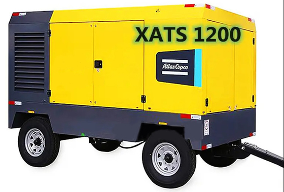 Kompresor portabel tekanan tinggi Atlas Copco XATS1200