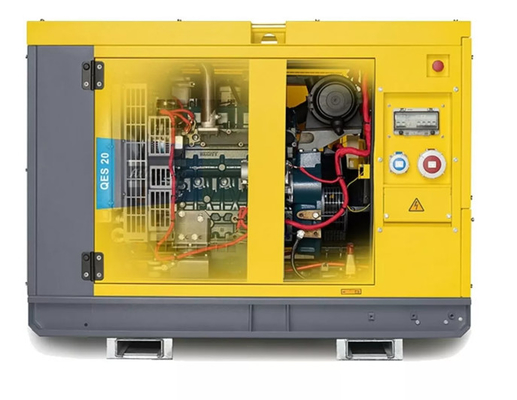 Kekuatan QES20 50HZ Electric Start Mater Lifting Electric Power Generating Unit