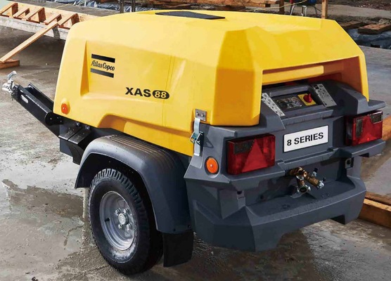 Kubota Engine Portable Compressor XAS 88KD untuk aplikasi industri