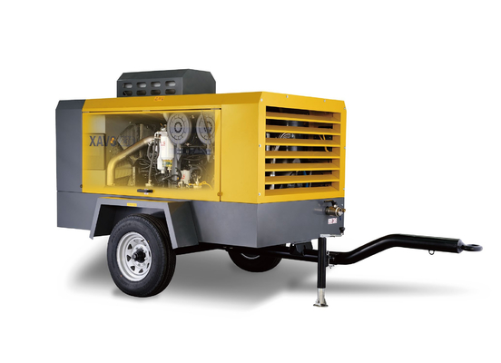 Kompresor portabel XAVS206C dengan 2000kg Kapasitas Noise Level 80±3 DB A dan 1x11/2'' Exhaust Valve Heavy-Duty Design