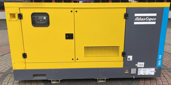 Generator tenaga kelas industri QES100 Dengan mesin diesel dan listrik / metode memulai mundur 1514KG Kapasitas