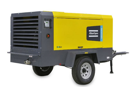 Kompresor Portable Atlas Copco XAXS600E Penggerak Listrik untuk Produktivitas Maksimal