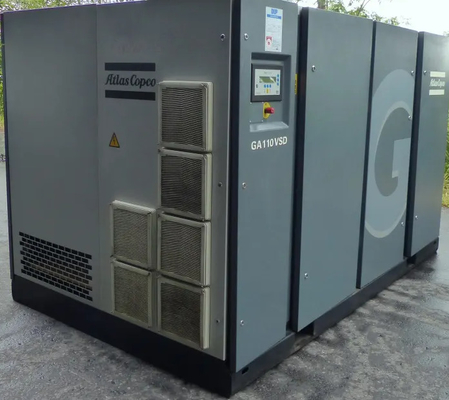 Serial Atlas GA dengan injeksi minyak sekrup putar dengan GA110VSD dan Sertifikat CE