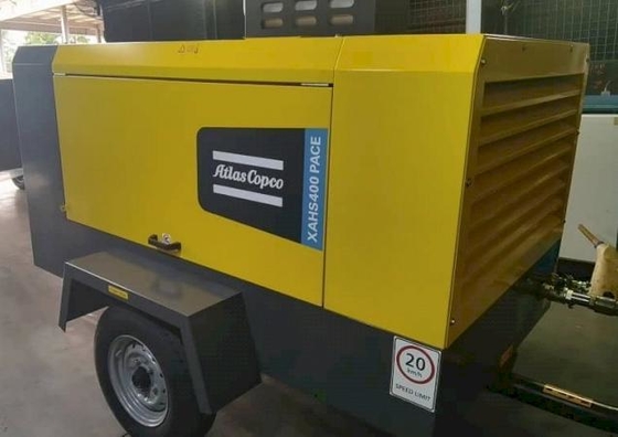 Kompresor portabel XAHS400 PACE dengan mesin Cummins 5-12 bar