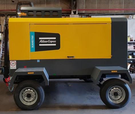 Kompresor portabel XAHS750 - 21 M3/min FAD, 6 Silinder