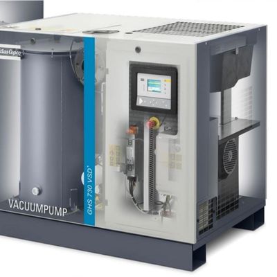 Pompa Vakum AC Volume Oli 16L GHS 730 VSD+ untuk Industri 900*1300*1100 Mm Inlet DN80