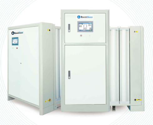 15m3/h Beaconmedaes Generator Oksigen Tipe PSA 480kg Berat ISO 8573-1