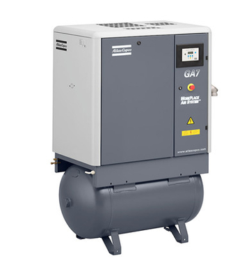 11kw Minyak Disuntik Rotary Atlas Screw Compressor Udara Ga+ Ga11+
