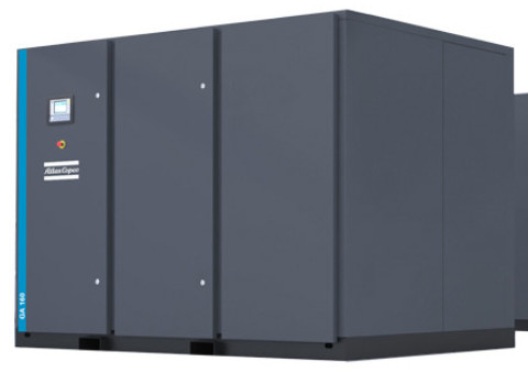 Kompresor Udara Sekrup Atlas Putar Suntikan Minyak Ga220+ 50hz 220kw