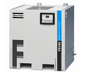 F140 Atlas pendingin pengering, 140 l/s pendingin pengering udara Clean Air 1674W