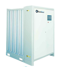 93+3% Generator Oksigen Modular Kemurnian PSA Ukuran 1650 × 1380 × 1820mm