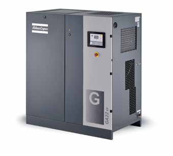 22kw Atlas Screw Air Compressor, Atlas GA 22 VSD Konversi Frekuensi
