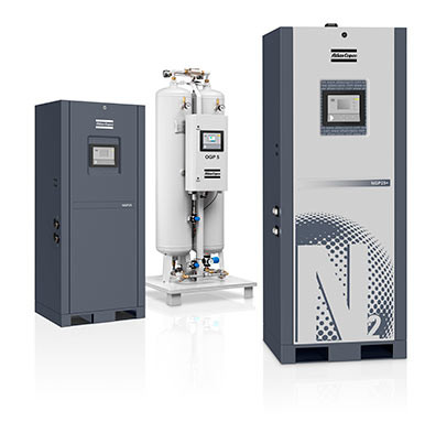 Atlas PSA Generator Nitrogen All In One NGP20 99,999% 99,99% 99,95% kemurnian
