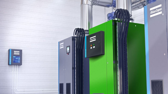Atlas PSA Generator Nitrogen All In One NGP550 95-99,9% Kejernihan