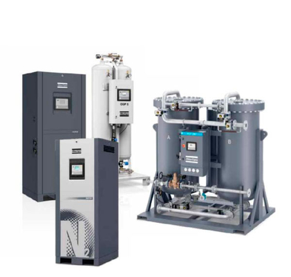 NGP900 N2 Generator Atlas 97.6x99.2x124.4 inci Dimensi