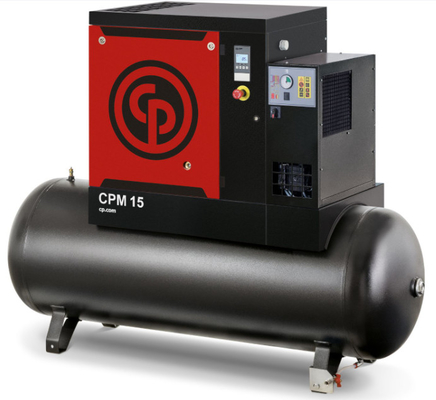 Kompresor Udara Sekrup HP CP yang Dilumasi 15KW CPM20 Dengan Keandalan
