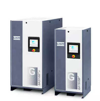 70kw VSD Plus Kompresor Udara Sekrup Atlas GA37-110VSD+ Konversi Frekuensi
