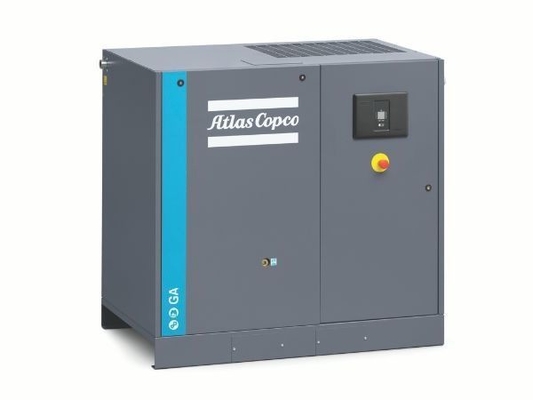 GA200+ Kompresor Udara Sekrup Atlas 200kW 5,5 bar Berat 4913kg