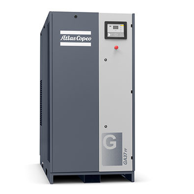 GA37+ Atlas Screw Air Compressor GA Series 50Hz 37kw Dengan SIL Smart Inlet Lock System