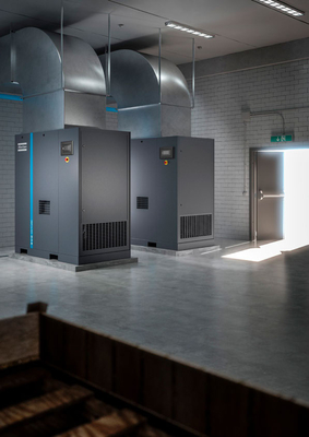 Frekuensi Variabel Rotary Atlas Screw Air Compressor GA37VSD+ FF 37kw