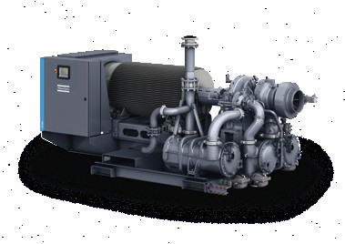 ZH1000~3150 Atlas Sentrifugal Screw Air Compressor Atlas Bebas Minyak 50~60Hz Untuk Solusi Standar